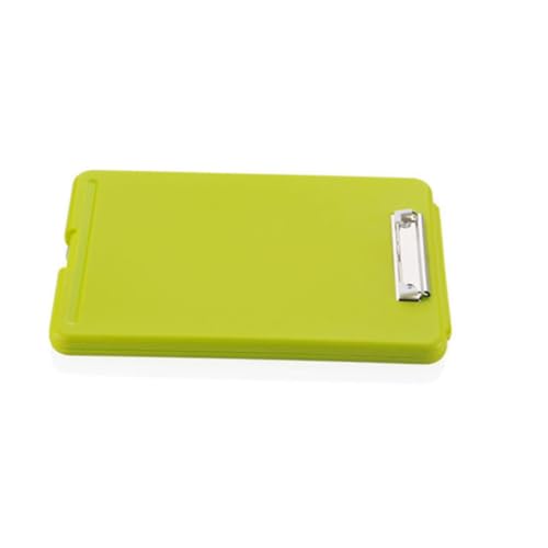 HOMSFOU Klemmbrett Clip Board aus Stabilem Kunststoff mit Schreibunterlage Leichtes Langlebiges Clipboard für Büro Schule und Zuhause für Organisation und Memoaufbewahrung von HOMSFOU