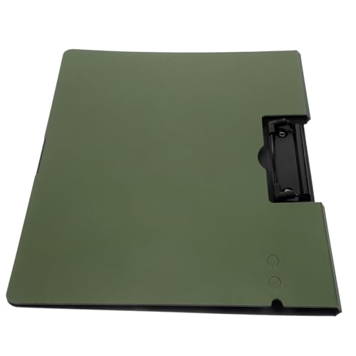 HOMSFOU Klemmbrett mit Abdeckung Faltbares Clipboard für Büro und Schule Schreibbrett zur Aufbewahrung von Dokumenten und Vielseitig Einsetzbar für Konferenzen und Meetings von HOMSFOU