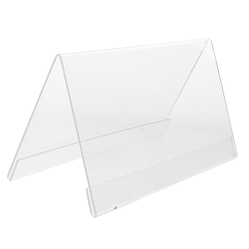 HOMSFOU Konferenztischkarten Gestell rahmen Gruß Anzeige groß Inhaber der Tabellennummer stabiler Platzkartenhalter vertikaler Ausstellungsstand Tischschild steht Acryl Transparent HOMSFOU Konferenztischkarten Gestell rahmen Gruß Anzeige groß Inhaber der Tabellennummer stabiler Platzkartenhalter vertikaler Ausstellungsstand Tischschild steht Acryl Transparent von HOMSFOU