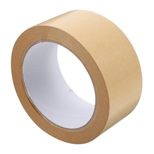 HOMSFOU Kraftpapier Klebeband Hochviskoses Wasserfreies Dichtungsband für Verpackung Dekoration und Bilderrahmen Reißfest Selbstklebend und Stark Klebend HOMSFOU Kraftpapier Klebeband Hochviskoses Wasserfreies Dichtungsband für Verpackung Dekoration und Bilderrahmen Reißfest Selbstklebend und Stark Klebend von HOMSFOU