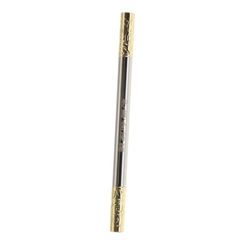 HOMSFOU Kugelschreiber Mit Gel Ausgefallene Stifte Für Männer Stifte Mit Goldener Tinte Goldtintenstifte Metallic Goldener Gelstift Zappelstift Süße Stifte Tagebuchstifte Silver Messing von HOMSFOU