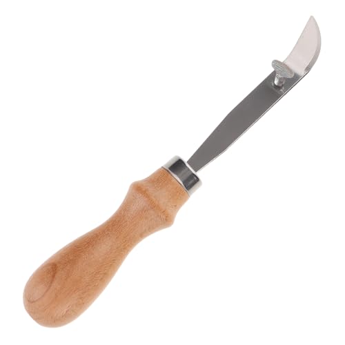 HOMSFOU Lederkantenschneider Rand Locher zum Basteln Rillwerkzeug exquisites DIY-Handwerkzeug handgefertigtes Handwerkswerkzeug Kantenschleifer Einstellbarer Kanten -Creaser Holz von HOMSFOU