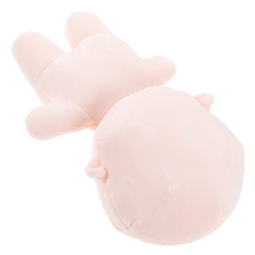 HOMSFOU Leere Plüschpuppe DIY Puppenspielzeug mit Glatter Oberfläche für Bastelprojekte und Personalisierte Puppen Leicht und Kompakt für Einfachen Transport von HOMSFOU