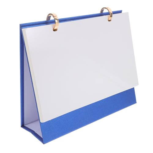 HOMSFOU Leerer Tischkalender Dekorationskalender Schreibtisch-flip-kalender Täglicher Tischkalender Desktop-flip-kalender Diy -druckkalender Undatierte Tägliche Kalender Papierstau Blue HOMSFOU Leerer Tischkalender Dekorationskalender Schreibtisch-flip-kalender Täglicher Tischkalender Desktop-flip-kalender Diy -druckkalender Undatierte Tägliche Kalender Papierstau Blue von HOMSFOU