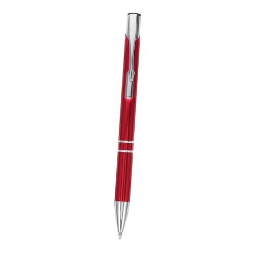 HOMSFOU Lernen Sie Büromaterial Kugelschreiber Büro Stifte Ausgefallener Stift Stifte Für Männer Stifte Rot Metall von HOMSFOU