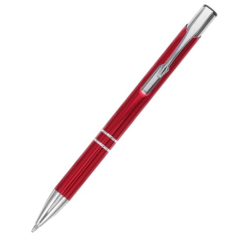 HOMSFOU Lernen Sie Büromaterial Kugelschreiber Stifte Für Männer Stifte Büro Stifte Ausgefallener Stift Schreibstift Rot Metall von HOMSFOU