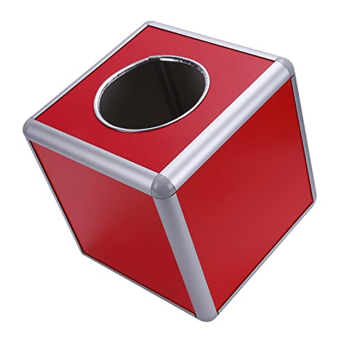 HOMSFOU Lotteriebox Raffle Ball Multifunktionale Spendenbox für Geburtstagspartys Jahrestreffen und Büroaktivitäten Zufällige Öffnungsfarbe von HOMSFOU