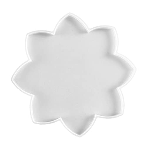 HOMSFOU Lotus Untersetzer Silikonform DIY Getränkehalter Gießform für Bastelprojekte Hochwertigem und Sicher für Herstellung von HOMSFOU