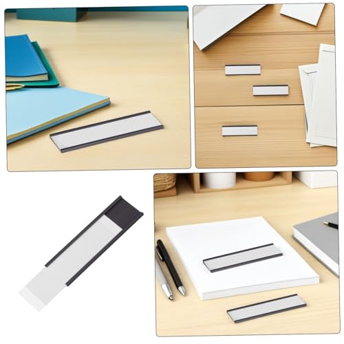 HOMSFOU Magnetischer Etikettenhalter Magnetkartenhalter Regaletikettenhalter Magnetische Karteikartenhalter Karteikartenhüllen Regaletikettenhalter Magnetische Etikettenanhänger HOMSFOU Magnetischer Etikettenhalter Magnetkartenhalter Regaletikettenhalter Magnetische Karteikartenhalter Karteikartenhüllen Regaletikettenhalter Magnetische Etikettenanhänger von HOMSFOU