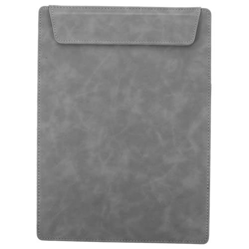 HOMSFOU Magnetisches Klemmbrett aus Leder Multifunktionales Schreibbrett und Datei organizer Leichtes Praktisches Clipboard für Büro Konferenz und Außeneinsatz von HOMSFOU