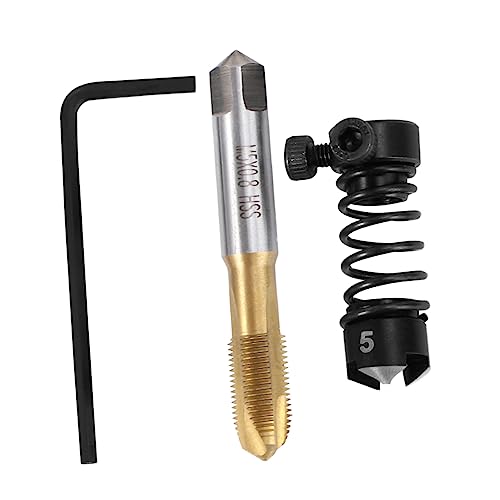 HOMSFOU Maschinen Chamfering Werkzeug mit Installation Tap Chamferer für Aluminiumlegierungen Integriertes Senkloch Bohrgerät Schwarz HOMSFOU Maschinen Chamfering Werkzeug mit Installation Tap Chamferer für Aluminiumlegierungen Integriertes Senkloch Bohrgerät Schwarz von HOMSFOU
