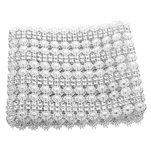 HOMSFOU Mehrfunktionales Strass Dekorband mit Blüten Design Hochwertiges Mesh Rhinestone Vielseitiger DIY Bekleidungs und Accessoire Schrägbandersatz für Kleidung Taschen Kostüme HOMSFOU Mehrfunktionales Strass Dekorband mit Blüten Design Hochwertiges Mesh Rhinestone Vielseitiger DIY Bekleidungs und Accessoire Schrägbandersatz für Kleidung Taschen Kostüme von HOMSFOU