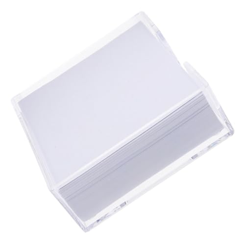 HOMSFOU Memo-pad mit Transparentem Boxspender Kleine Quadratische Notizzettel Glatte Schreiboberfläche Nachfüllbare Weiße Notizzettel für Büro Schule und Zuhause Praktische HOMSFOU Memo-pad mit Transparentem Boxspender Kleine Quadratische Notizzettel Glatte Schreiboberfläche Nachfüllbare Weiße Notizzettel für Büro Schule und Zuhause Praktische von HOMSFOU