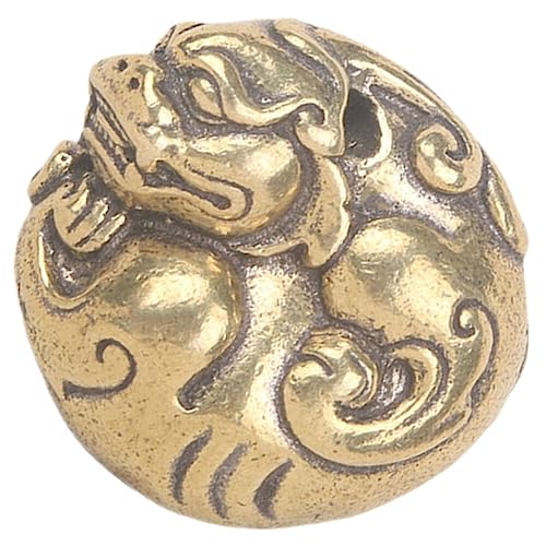 HOMSFOU Vintage Schlüsselanhänger Charm Retro Messing Tieranhänger DIY Dekoration Für Schlüssel Exquisite Schlüsselbund Verzierung Kreatives Schlüssel Zubehör von HOMSFOU