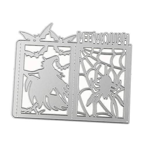 HOMSFOU Metall Stanzform Halloween Spinnennetz Hexenlaterne Carbonstahl Stanzschablone für Scrapbooking Diy Fotoalbum Dekoration Wiederverwendbar Präzise Schnittfest HOMSFOU Metall Stanzform Halloween Spinnennetz Hexenlaterne Carbonstahl Stanzschablone für Scrapbooking Diy Fotoalbum Dekoration Wiederverwendbar Präzise Schnittfest von HOMSFOU