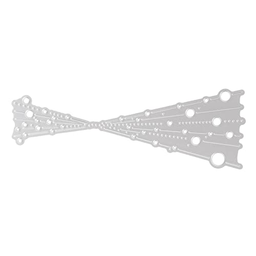 HOMSFOU Metallschablone zum Schneiden Diy Fensterdekoration Langlebige Stanzform für Scrapbooking Kartenherstellung und Kreative Bastelarbeiten Geeignet für Präzise Designs und Projekte von HOMSFOU