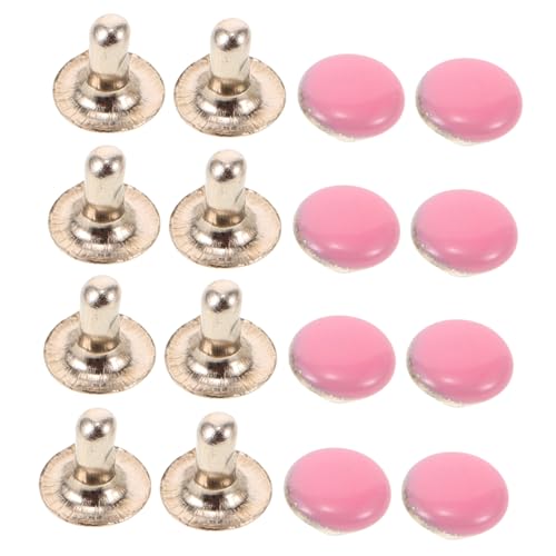 HOMSFOU Mini-Metallnieten für Stoff, Lederwaren, kleine Nieten für Puppen, Kleidung, Taschen, DIY-Reparaturen und Nähzubehör, 100 Stück HOMSFOU Mini-Metallnieten für Stoff, Lederwaren, kleine Nieten für Puppen, Kleidung, Taschen, DIY-Reparaturen und Nähzubehör, 100 Stück von HOMSFOU