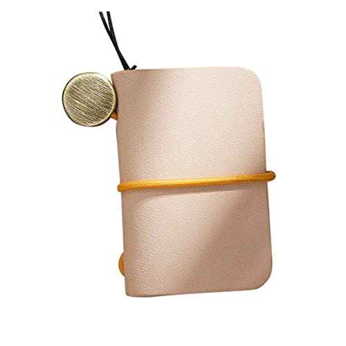 HOMSFOU Mini Notizbuch Handliches Tn Notizheft aus Natürlichem Pflanzlich Gegerbtem Leder Praktisches Schreibwaren Schüler und Büro für Zuhause und Unterwegs HOMSFOU Mini Notizbuch Handliches Tn Notizheft aus Natürlichem Pflanzlich Gegerbtem Leder Praktisches Schreibwaren Schüler und Büro für Zuhause und Unterwegs von HOMSFOU