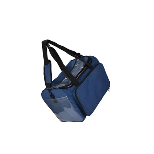 HOMSFOU Multi Funktionale Oxford Handtasche Große Kapazität Organizer für Reisen und Outdoor Aktivitäten mit Mehreren Fächern und Reißverschluss für Strick und Häkelzubehör von HOMSFOU