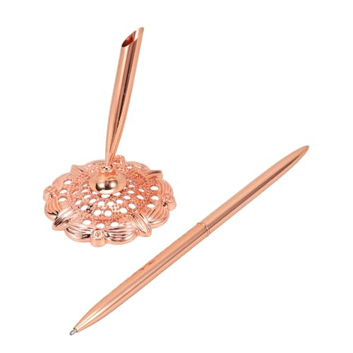 HOMSFOU Multifunktions Kugelschreiber Für Büro Und Hotel Ergonomisches Design Langlebiger Schreibstift Roségold Für Geschäftszubehör Und Konferenzen HOMSFOU Multifunktions Kugelschreiber Für Büro Und Hotel Ergonomisches Design Langlebiger Schreibstift Roségold Für Geschäftszubehör Und Konferenzen von HOMSFOU