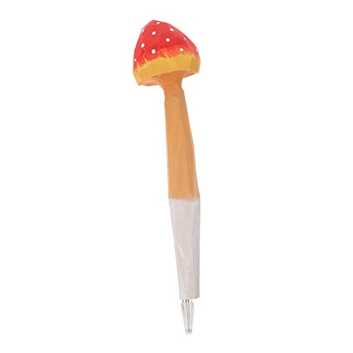 HOMSFOU Mushroom Kugelschreiber Holz Geschnitzt Ergonomisch Schreibstift für Schule Büro HOMSFOU Mushroom Kugelschreiber Holz Geschnitzt Ergonomisch Schreibstift für Schule Büro von HOMSFOU