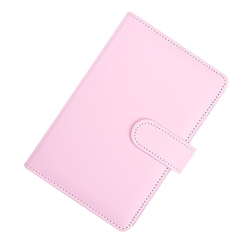 HOMSFOU Nachfüllbares Ringbuch Cover Handbuch für Lose für Schule Büro und Zuhause Magnetverschluss für Einfache Organisation von HOMSFOU