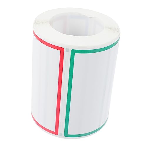 HOMSFOU Namensaufkleber Selbstklebende Bunte Etiketten für Büro Schule und Veranstaltungen Leere DIY Namensschild Aufkleber pro Rolle HOMSFOU Namensaufkleber Selbstklebende Bunte Etiketten für Büro Schule und Veranstaltungen Leere DIY Namensschild Aufkleber pro Rolle von HOMSFOU