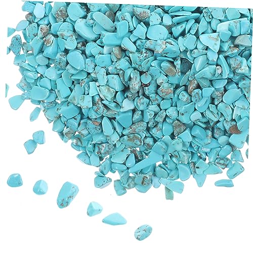 HOMSFOU Natürliches Schmuckzubehör Türkis Schmucksteine DIY Perlen für Schmuckherstellung pro Packung Langlebige Farbechte Dekosteine für Aquarien und Bastelprojekte HOMSFOU Natürliches Schmuckzubehör Türkis Schmucksteine DIY Perlen für Schmuckherstellung pro Packung Langlebige Farbechte Dekosteine für Aquarien und Bastelprojekte von HOMSFOU