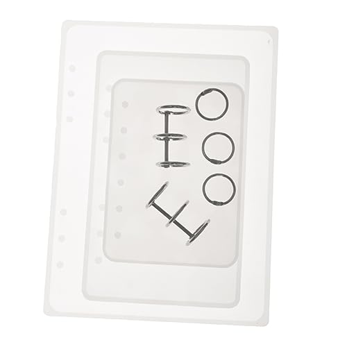 HOMSFOU Notebook Silikonform Set für Diy Epoxidharz Gießformen mit Binderinge Wiederverwendbar Einfach zu Reinigen für Bastelprojekte HOMSFOU Notebook Silikonform Set für Diy Epoxidharz Gießformen mit Binderinge Wiederverwendbar Einfach zu Reinigen für Bastelprojekte von HOMSFOU