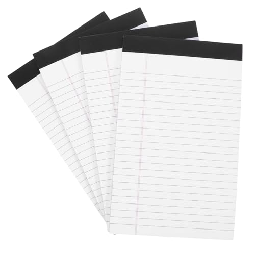 HOMSFOU Notizblock mit Abreißbaren Liniertes Notizbuch für Büro für Notizen Aufgaben und Projekte Memo Pad Tragbar von HOMSFOU