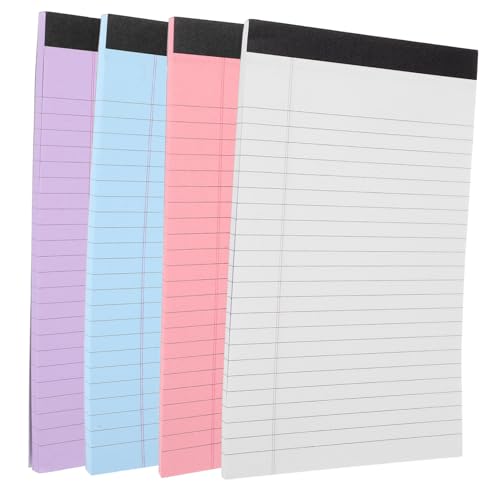 HOMSFOU Notizblock mit Linierung Abreißbare Notizblätter Memo Pad für To Do Listen Handliches Notizbuch für für Familie und Freunde von HOMSFOU