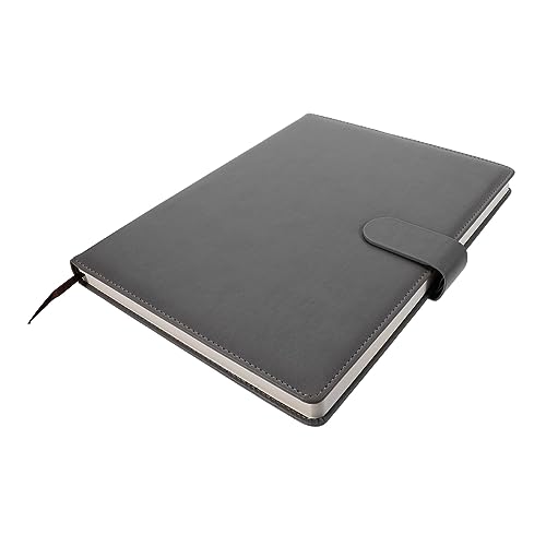 HOMSFOU Notizbuch Graues Büro Organizer Notizbuch Täglicher Planer für Arbeit und Reisen und Langlebiges Journal für Effektive Zeitplanung und Gewohnheitsentwicklung von HOMSFOU