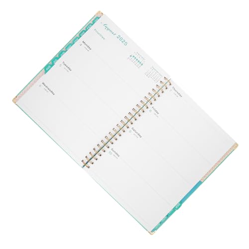 HOMSFOU Notizbuch mit Board -Clip Tragbare Schreib-Klemmbretter Büro-Klemmbretter-Notizbuch Zwischenablage mit Notizblock Klemmbrett-Folie Zwischenablageordner mit Speicher Papier Grün von HOMSFOU