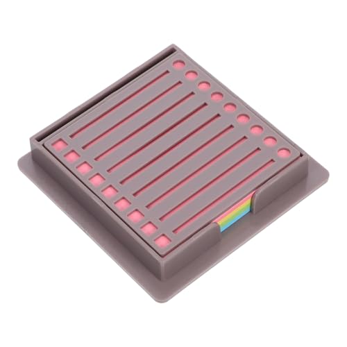 HOMSFOU Notizhalter Kompatibel Mit Notizblöcken Spender Mit Schablonenlinienbox Notizblock Organizer Zeichenvorlage Für Den Schreibtisch Im Home Office HOMSFOU Notizhalter Kompatibel Mit Notizblöcken Spender Mit Schablonenlinienbox Notizblock Organizer Zeichenvorlage Für Den Schreibtisch Im Home Office von HOMSFOU