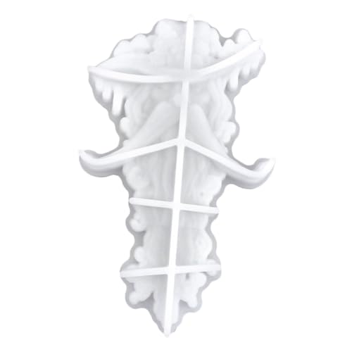 HOMSFOU Old Man Silicone Mold Nicht Haftende Silikonform für Diy Projekte für Epoxidharz Dekorationen Bastelarbeiten und Einzigartige Geschenkideen von HOMSFOU