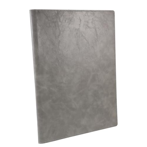 HOMSFOU Ordner Aus Leder Binderordner Banker Büroportfolio Bürobedarf Dateiordner-organizer Konferenzmappe Portfolio-organizer Für Dokumente Mappenmappe Mit Reißverschluss Geschäft Pu Grey HOMSFOU Ordner Aus Leder Binderordner Banker Büroportfolio Bürobedarf Dateiordner-organizer Konferenzmappe Portfolio-organizer Für Dokumente Mappenmappe Mit Reißverschluss Geschäft Pu Grey von HOMSFOU