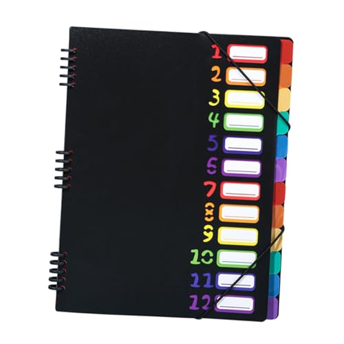 HOMSFOU Ordner Informationsbuch aktenordner Ordner-Organizer mit Taschen und Laschen Ordner Taschenorganisator Geldschein-Organizer mit Taschen Hefter mit Trennwänden pp Schwarz HOMSFOU Ordner Informationsbuch aktenordner Ordner-Organizer mit Taschen und Laschen Ordner Taschenorganisator Geldschein-Organizer mit Taschen Hefter mit Trennwänden pp Schwarz von HOMSFOU