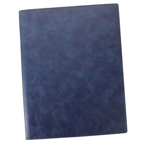 HOMSFOU Ordner aus Leder Ordner zum Organisieren von Dokumenten Schreibwarenmappen Trapper-Keeper Konferenzmappe Binderordner aktenkoffer aktentaschen Büroportfolio Office-Dateiordner Pu von HOMSFOU