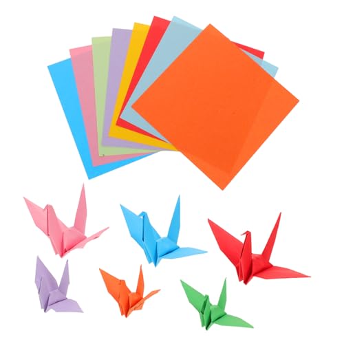 HOMSFOU Origami Papier Doppelseitig Bunt Bastelpapier für Kreative Diy-projekte im Kindergarten mit Leuchtenden Farben und Vielseitigen Faltmöglichkeiten HOMSFOU Origami Papier Doppelseitig Bunt Bastelpapier für Kreative Diy-projekte im Kindergarten mit Leuchtenden Farben und Vielseitigen Faltmöglichkeiten von HOMSFOU