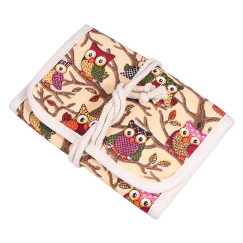 HOMSFOU Owl Häkelkit Tragetasche Große Kapazität für Stricknadeln Multifunktionale Aufbewahrung für Zuhause und Reisen Robustes Baumwollmaterial für Ihre Häkel und Strickutensilien HOMSFOU Owl Häkelkit Tragetasche Große Kapazität für Stricknadeln Multifunktionale Aufbewahrung für Zuhause und Reisen Robustes Baumwollmaterial für Ihre Häkel und Strickutensilien von HOMSFOU