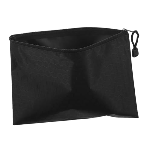 HOMSFOU Oxford Cloth Zipper File Pouch Robuster Dokumenten Organizer für Büro Schule und Reisen Atmungsaktiv und Verschleißfest für Unterlagen Stifte von HOMSFOU