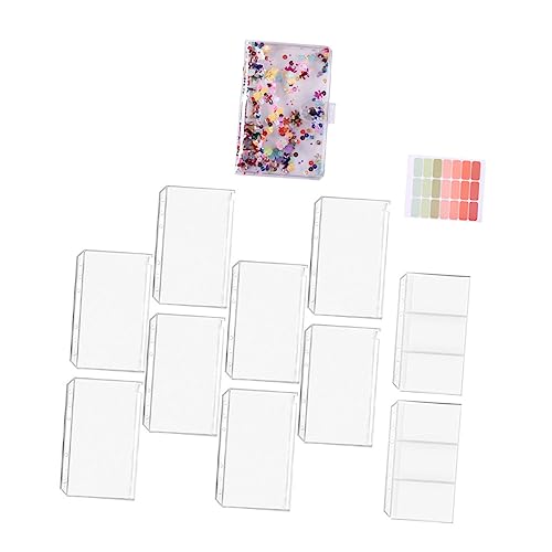 HOMSFOU PVC Money Organizer mit Reißverschluss Multi Funktion Haushaltskartenbuch Bunte Taschen Kartenfach Doppelstecktasche Etiketten Wasserfest Vielseitiger Budget Binder für Haushalt HOMSFOU PVC Money Organizer mit Reißverschluss Multi Funktion Haushaltskartenbuch Bunte Taschen Kartenfach Doppelstecktasche Etiketten Wasserfest Vielseitiger Budget Binder für Haushalt von HOMSFOU