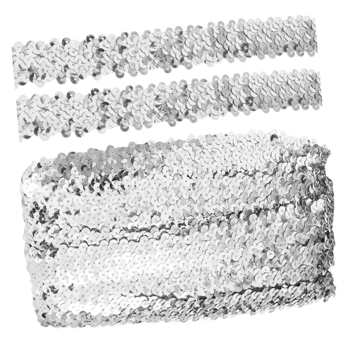 HOMSFOU Pailletten Elastikband für DIY Projekte Zuschneidbarer Zierbesatz für Kleidung Bastelarbeiten und Dekoration für Designs HOMSFOU Pailletten Elastikband für DIY Projekte Zuschneidbarer Zierbesatz für Kleidung Bastelarbeiten und Dekoration für Designs von HOMSFOU