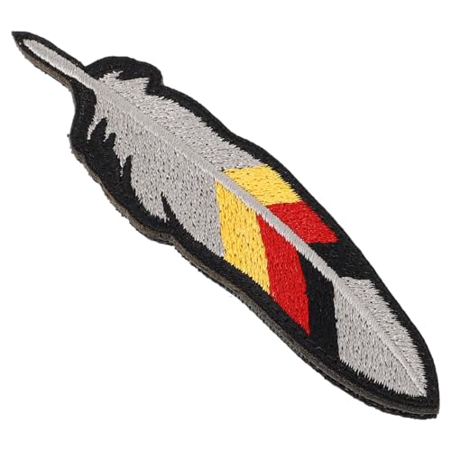 HOMSFOU Patch Kleidung Party Flecken bestickt Multifunktions-Kleiderflicken Schöner Haken- und Schlaufenaufnäher schöner Kleideraufnäher Polyester von HOMSFOU