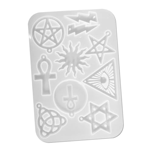 HOMSFOU Pentagramm Anhängerform Bastelform Buchstabenform Schmuckperlen DIY Kleine Gießformen Aus Silikon Charm Herstellung Bastelform Ohrringform Ohrring Harzform Epoxidform HOMSFOU Pentagramm Anhängerform Bastelform Buchstabenform Schmuckperlen DIY Kleine Gießformen Aus Silikon Charm Herstellung Bastelform Ohrringform Ohrring Harzform Epoxidform von HOMSFOU