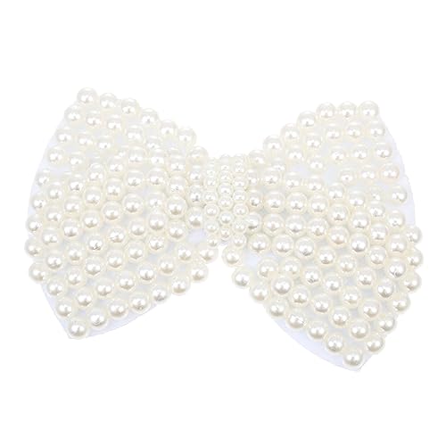 HOMSFOU Perlweiße Schleifen Dekoration Strass für Schuhe und Kleidung Diy Bowknot Applikation Vielseitiges Accessoire für Outfits und Festliche Anlässe HOMSFOU Perlweiße Schleifen Dekoration Strass für Schuhe und Kleidung Diy Bowknot Applikation Vielseitiges Accessoire für Outfits und Festliche Anlässe von HOMSFOU
