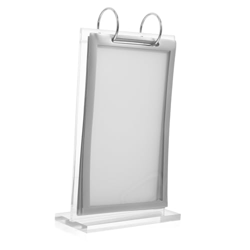 HOMSFOU Plakathalter Menühalter Staffelei Displayständer Flip Desktop Schilderhalter Mit Sockel Menü Etikettenständer Schilderhalter Displayständer Menü Displayständer Acryl Transparent HOMSFOU Plakathalter Menühalter Staffelei Displayständer Flip Desktop Schilderhalter Mit Sockel Menü Etikettenständer Schilderhalter Displayständer Menü Displayständer Acryl Transparent von HOMSFOU