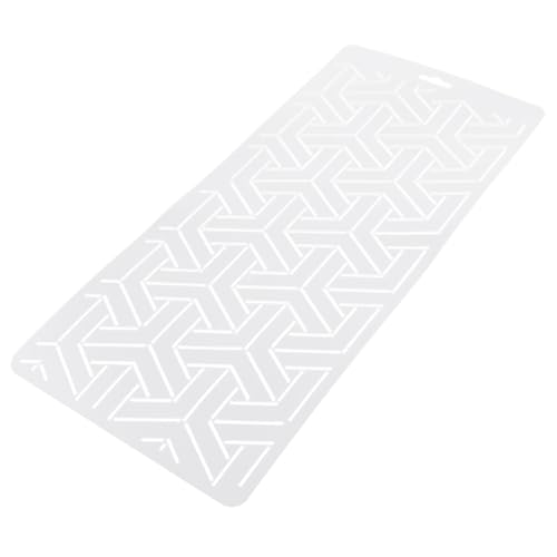 HOMSFOU Praktische Quilting Vorlage Sechseck Vorlagen Quilting Patchwork Quilt As You Go Vorlagen Nählineal Maschinenpfad Stoff Löschbare Quilting Vorlagen Quilting Lineal Pp von HOMSFOU