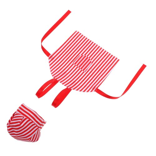 HOMSFOU Puppenschürze Kochmütze Miniatur-Puppenhüte Puppenherstellung Kit Minipuppenkleidung Schulmaterial für Puppen Bastelbedarf für Puppen Mini-Puppenmütze Stoff rot HOMSFOU Puppenschürze Kochmütze Miniatur-Puppenhüte Puppenherstellung Kit Minipuppenkleidung Schulmaterial für Puppen Bastelbedarf für Puppen Mini-Puppenmütze Stoff rot von HOMSFOU