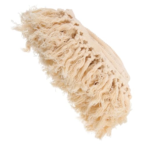 HOMSFOU Quasten Spitze Dekorative Verkleidung für DIY Kleidung Spitzenband für Geschenkverpackung und Schmuckdesign Langlebig und Sicher Exquisite Spitzenverzierung von HOMSFOU